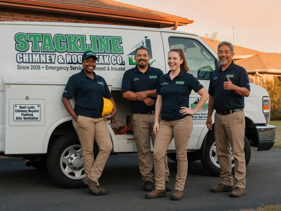 Chimney flashing repair company in Nokomis, IL